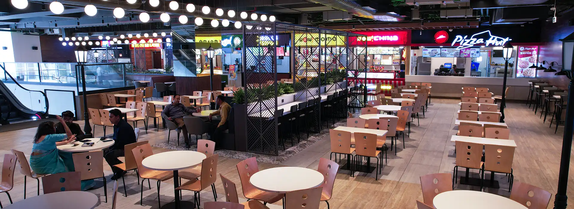 Food court banner